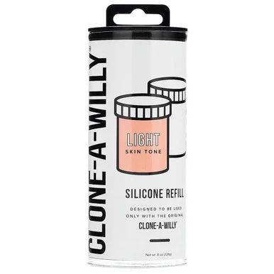 Clone-A-Willy Silicone Refill - Light Tone