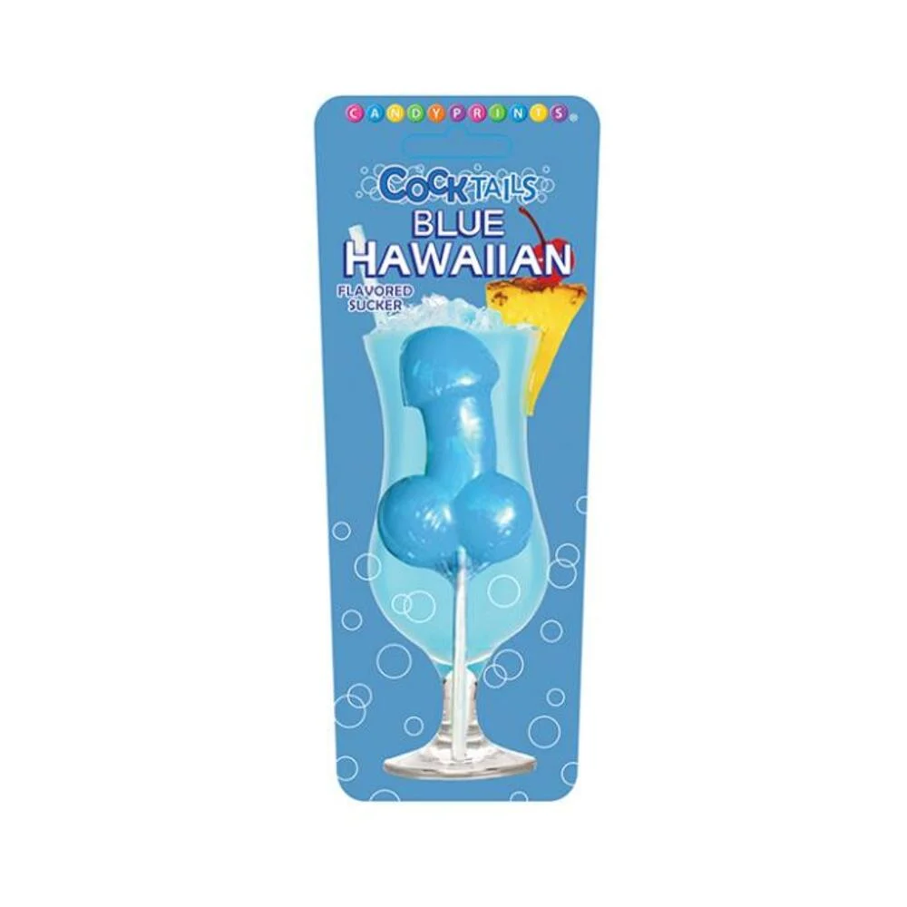 Cocktails Flavored Sucker - Blue Hawaiian