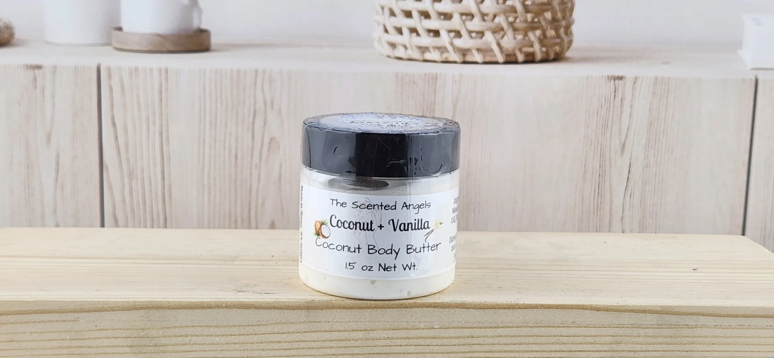 Coconut Vanilla Whipped Coconut Body Butter
