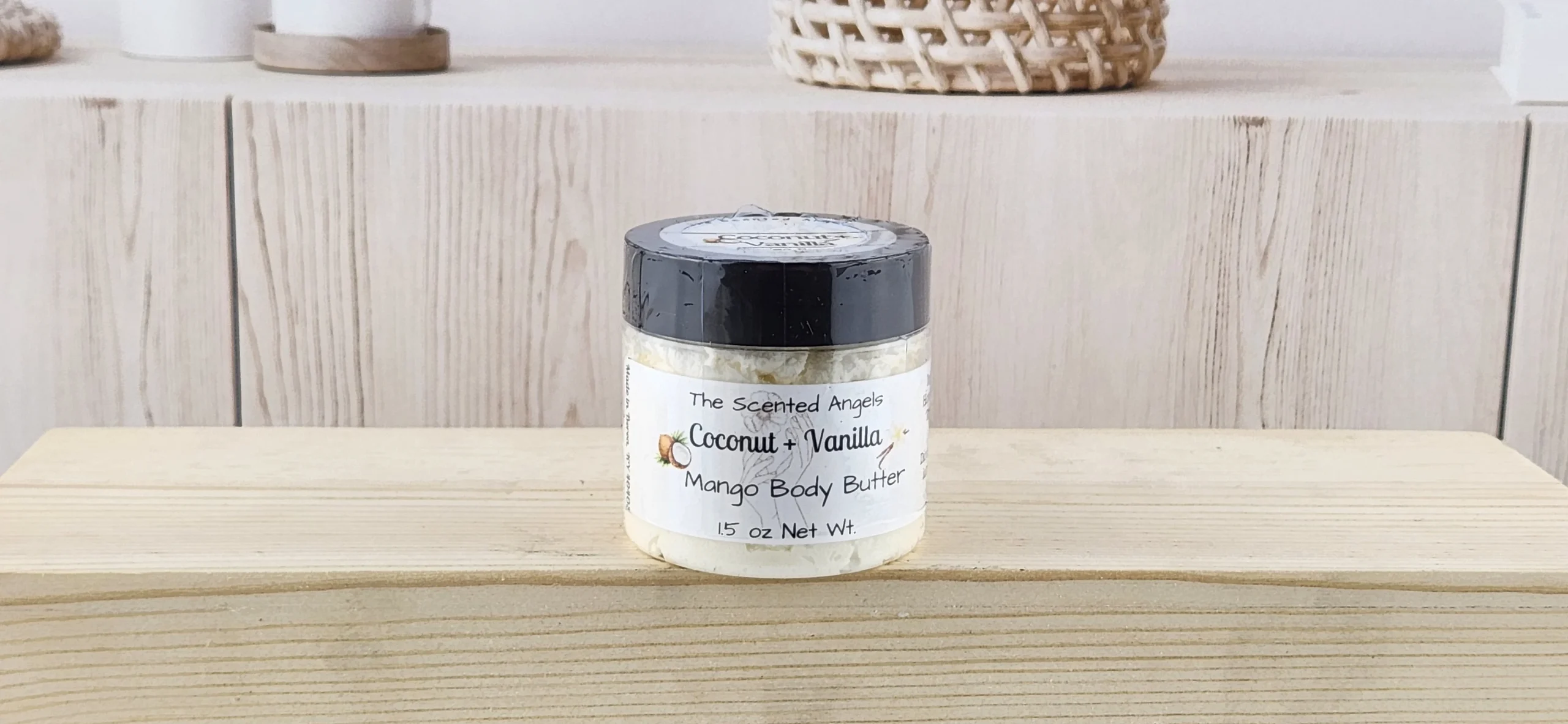 Coconut Vanilla Whipped Mango Body Butter
