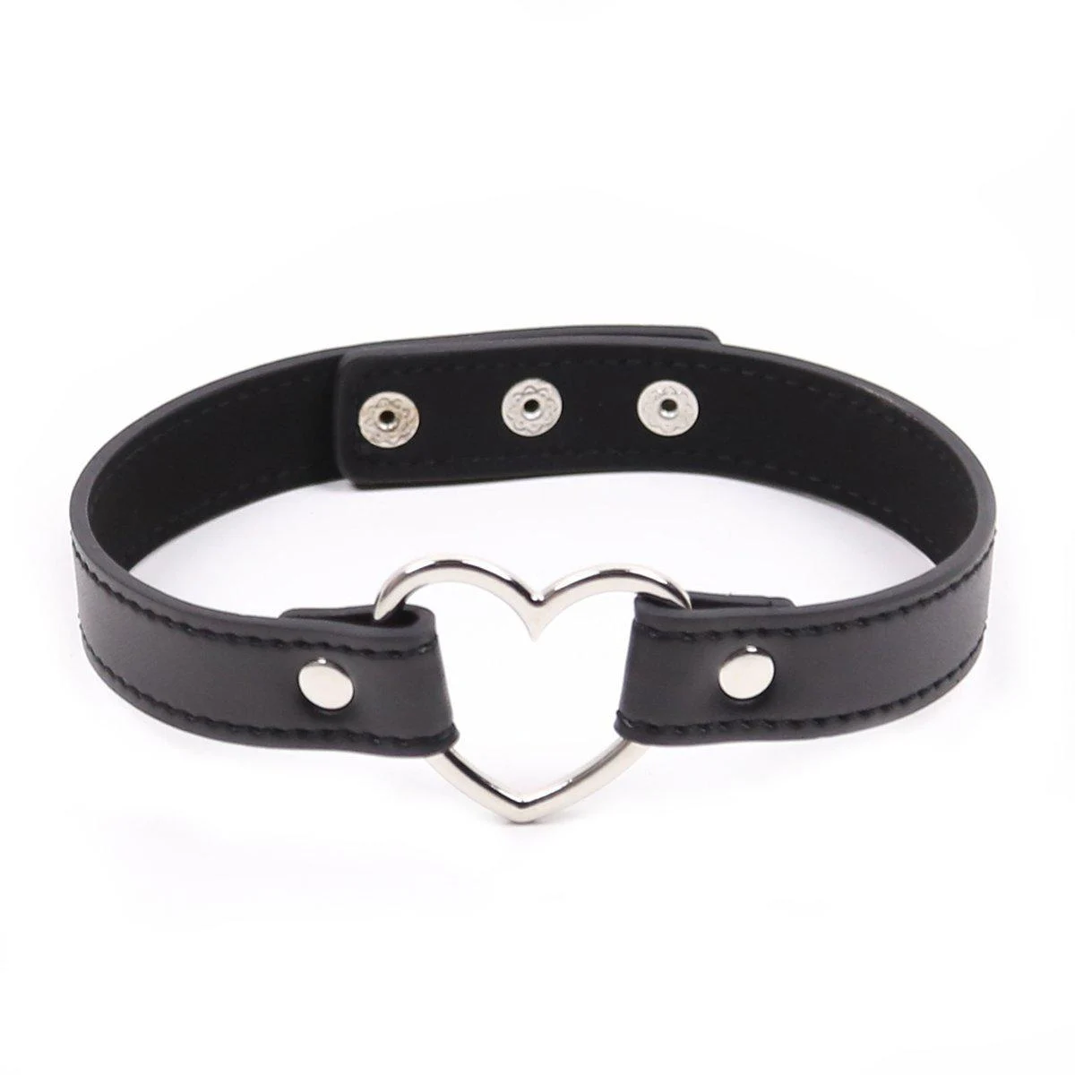 Collar - Heart Connector Neck Collar (6 color options)
