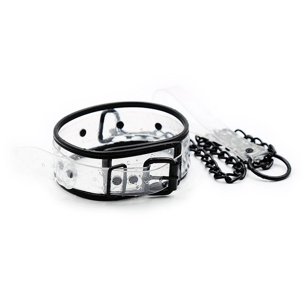 Collar - Transparent with D Ring
