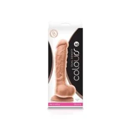 Colours Dual Density 8" Dildo White