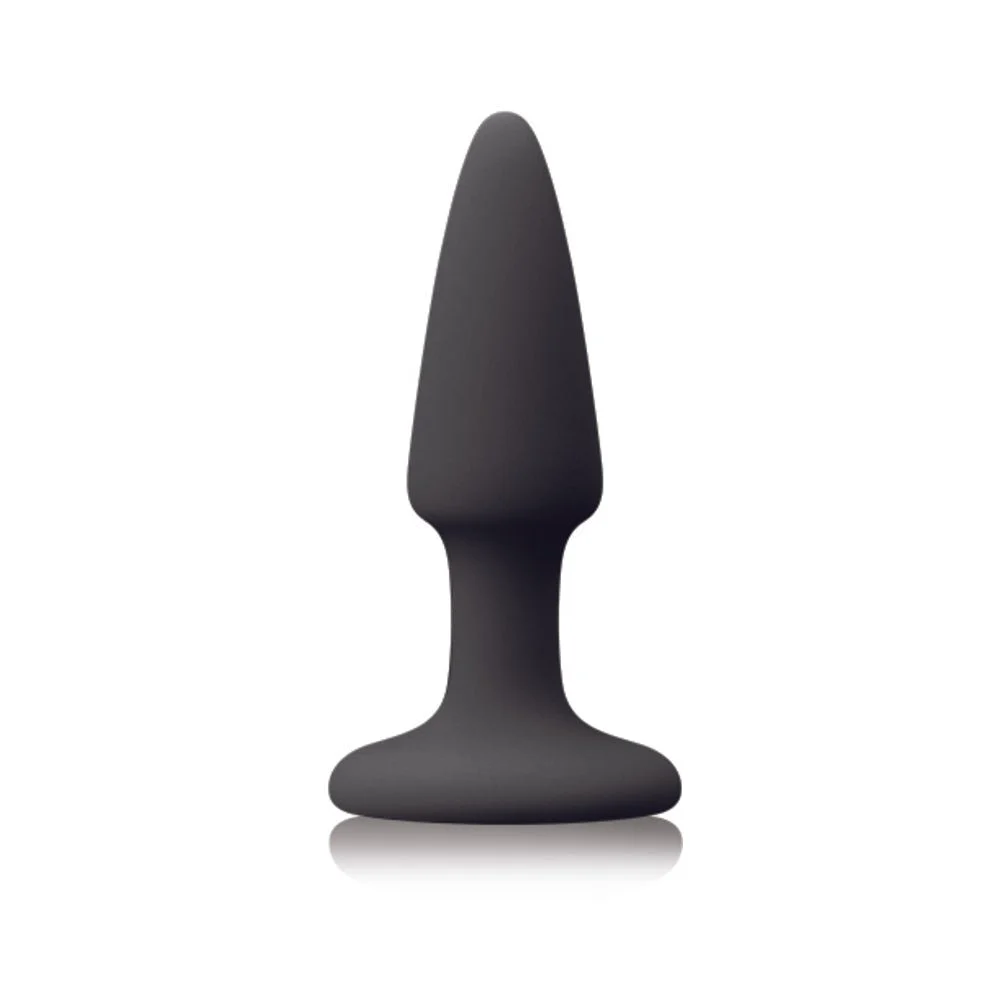 Colours Pleasure Plug Mini Butt Plug, XS, Black Pink Purple