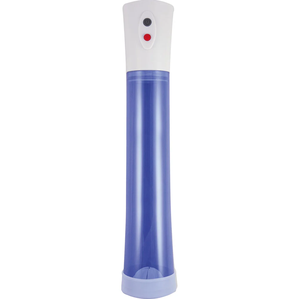 Commander Extra Large Rechargeable Pump, 13.5" by 2.75", Blue