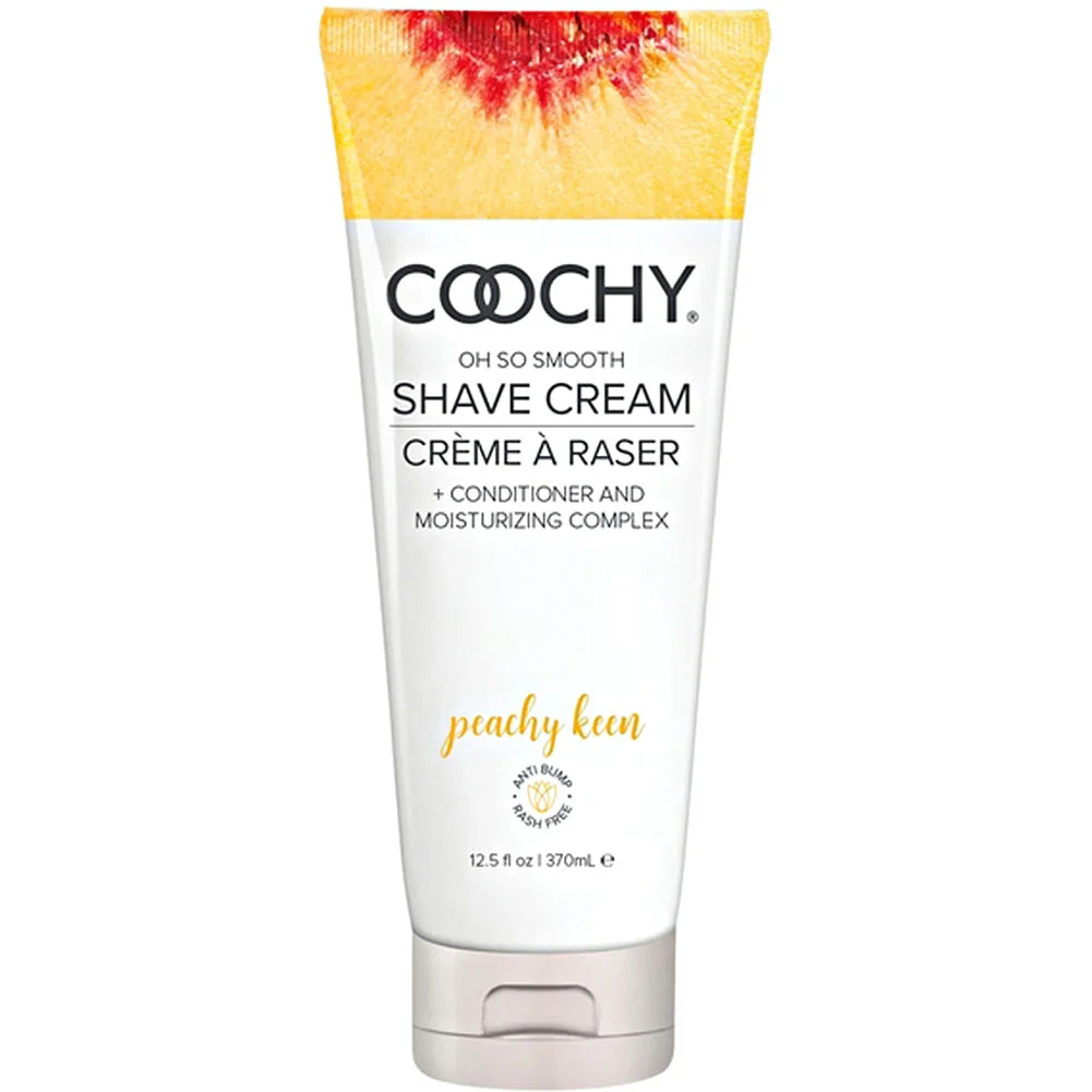Coochy Oh So Smooth Shave Cream, 12.5 fl.oz (370 mL), Peachy Keen