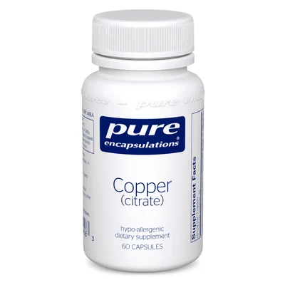 Copper (Citrate) (Pure Encapsulations)