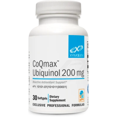 CoQmax Ubiquinol 200mg (Xymogen)
