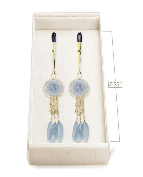 Couture Clips Luxury Nipple Clamps Dove Gray