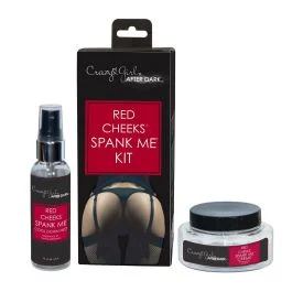 Crazy Girl After Dark Red Cheeks Spank Me Kit