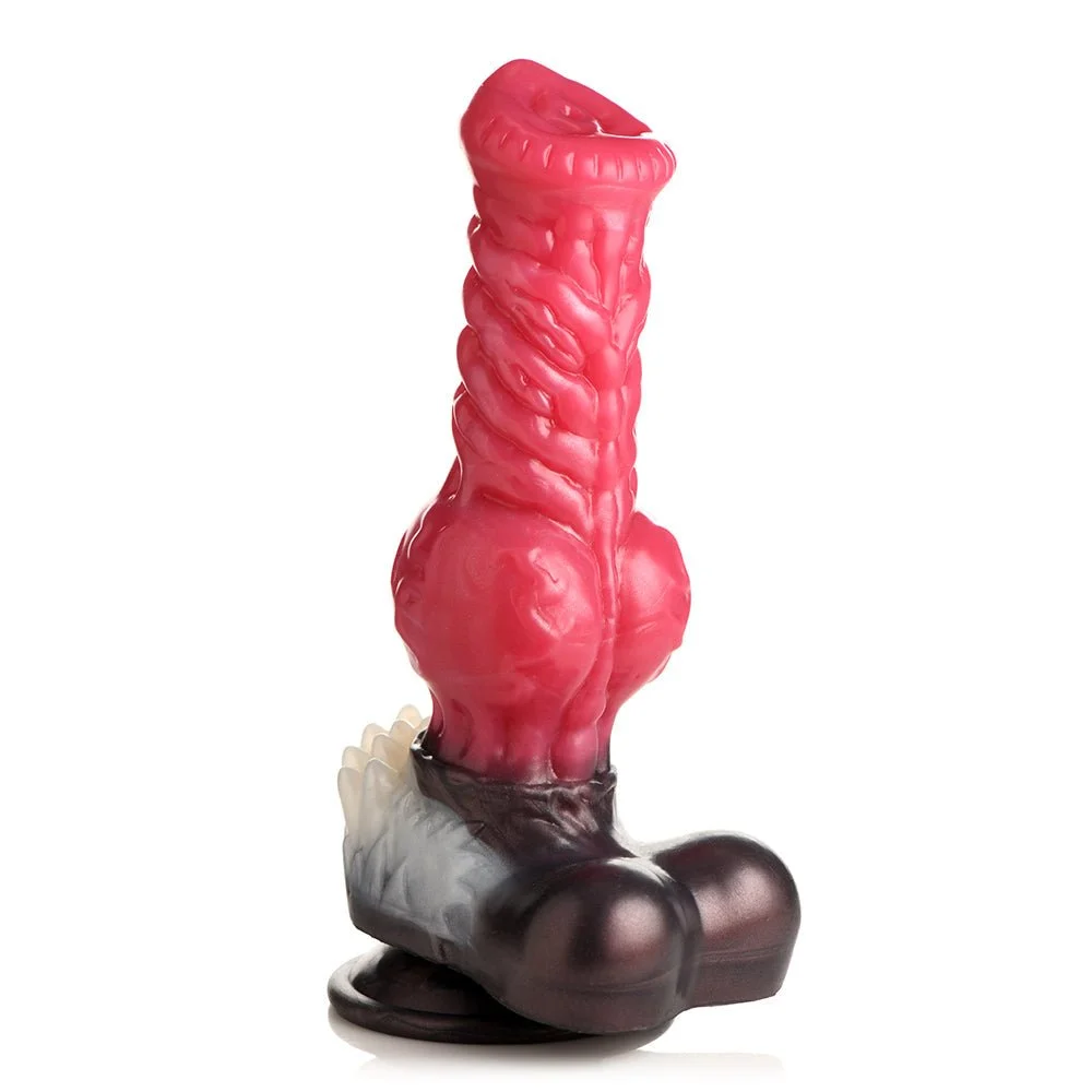 Creature Cocks Cujo Dildo Red/blk