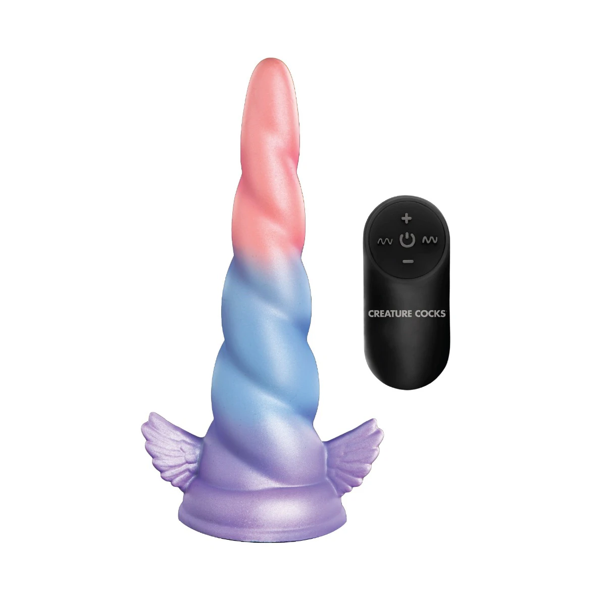 Creature Cocks Deluxe Dream Rider Unicorn Vibrating Silicone Dildo