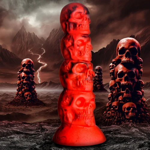 Creature Cocks Doom Skulls Silicone Dildo