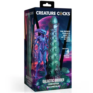 Creature Cocks - Galactic Breeder Ovipositor Silicone Dildo