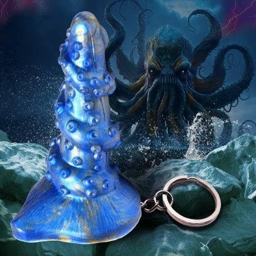 Creature Cocks Lord Kraken Mini Dildo Keychain