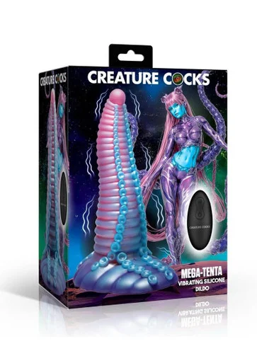 Creature Cocks - Mega-Tenta Vibrating Silicone Dildo