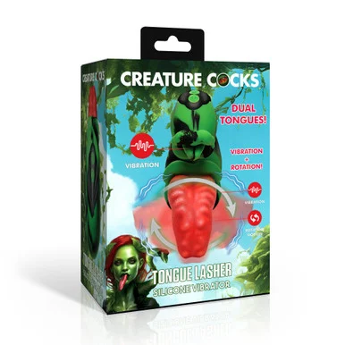 Creature Cocks - Tongue Lasher Silicone Vibrator