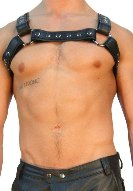 Crossed Back 1.5'' Half Harness