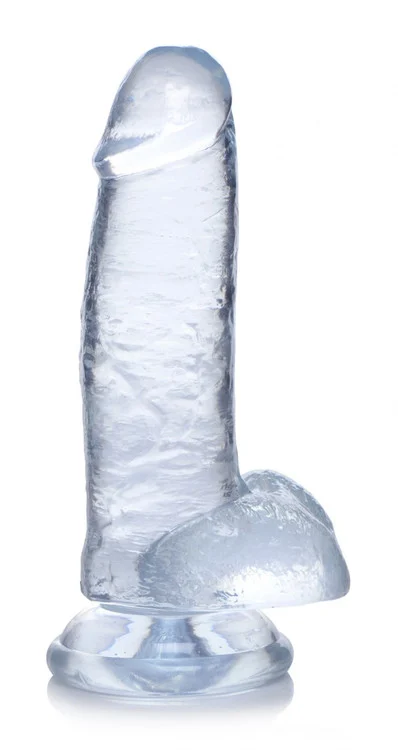 Curve Toys Jock C-Thru Clear Dildo