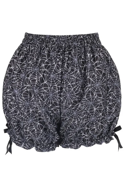 Daisy Corsets Spiderweb Print Bloomers