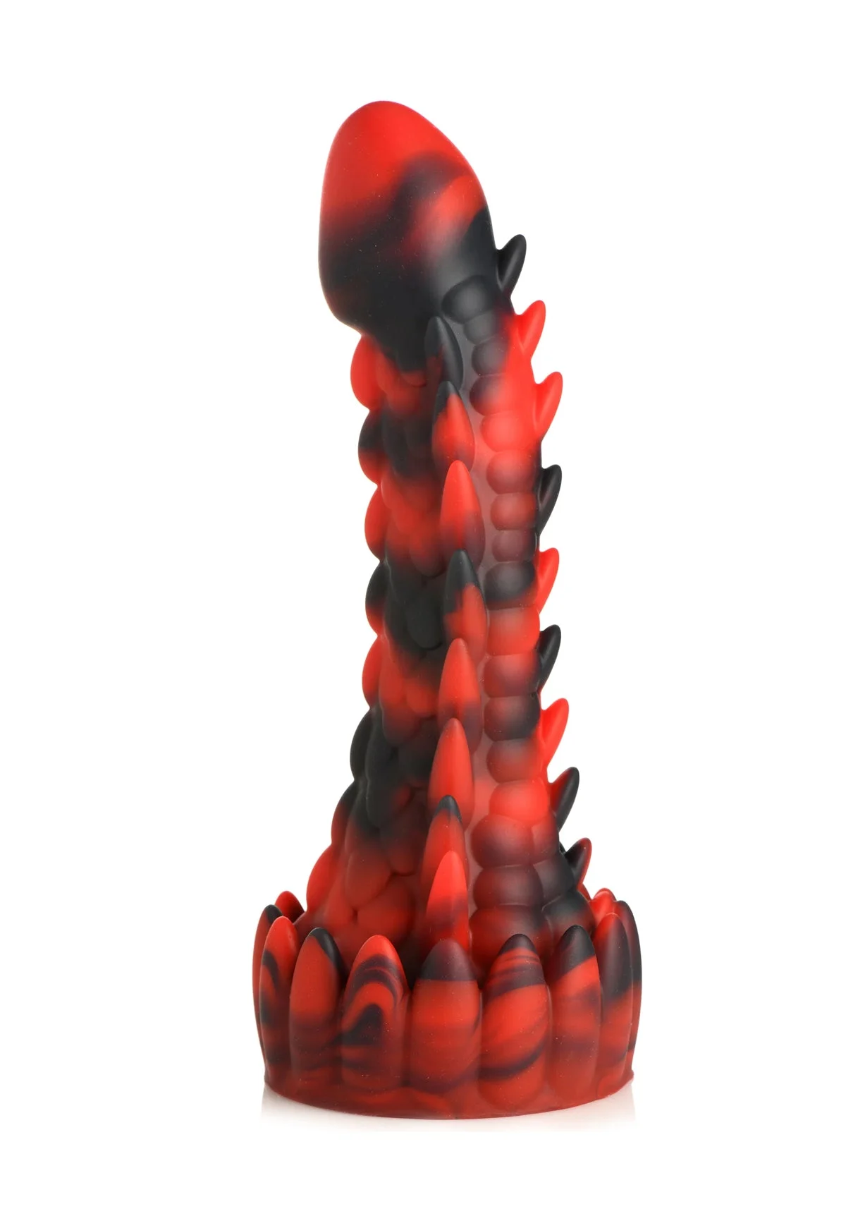 Demon Rising Scaly Dragon Silicone Dildo (6.6in)