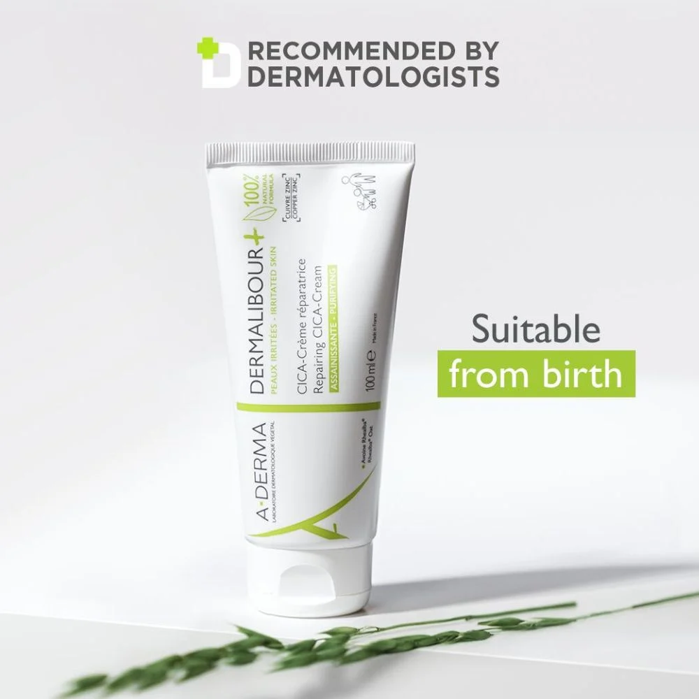 A Derma Dermalibour + Cica Smothing Cream Dermatitis Care Irritated Skin