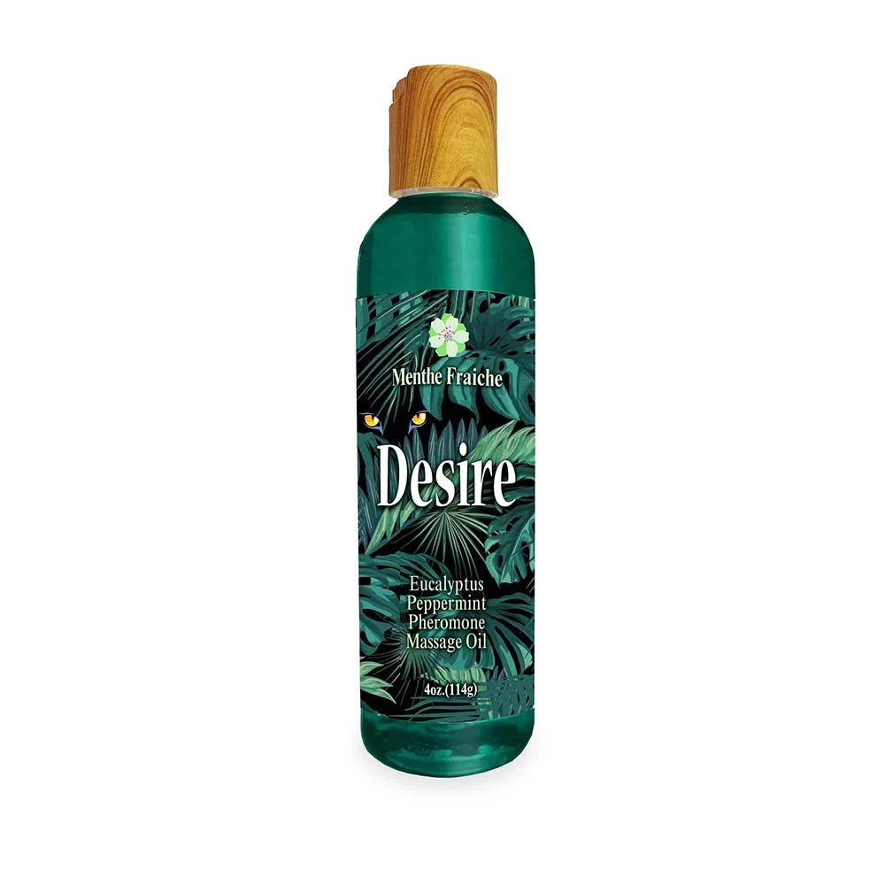 Desire Pheromone Massage Oil 4 oz.