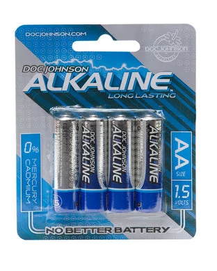 Doc Johnson Alkaline Batteries - AA 4 Pack