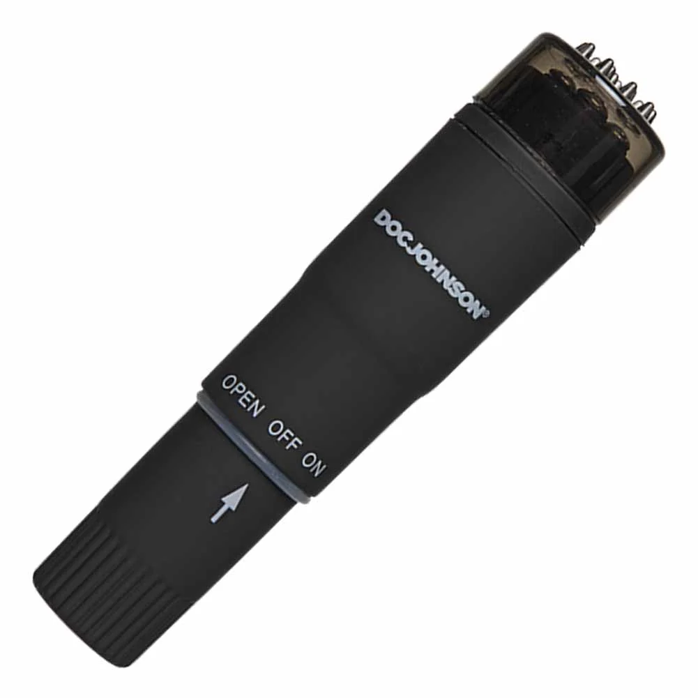 Doc Johnson Black Magic Pocket Rocket Waterproof Vibe, 4", Black