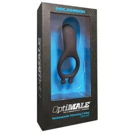 Doc Johnson Optimale Rechargeable Vibrating Cock Ring Slate