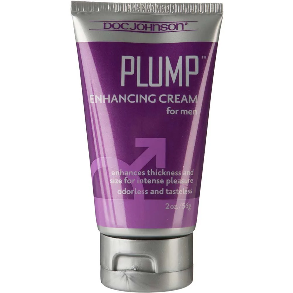 Doc Johnson Plump Enhancement Cream for Men, 2 oz (56 g)