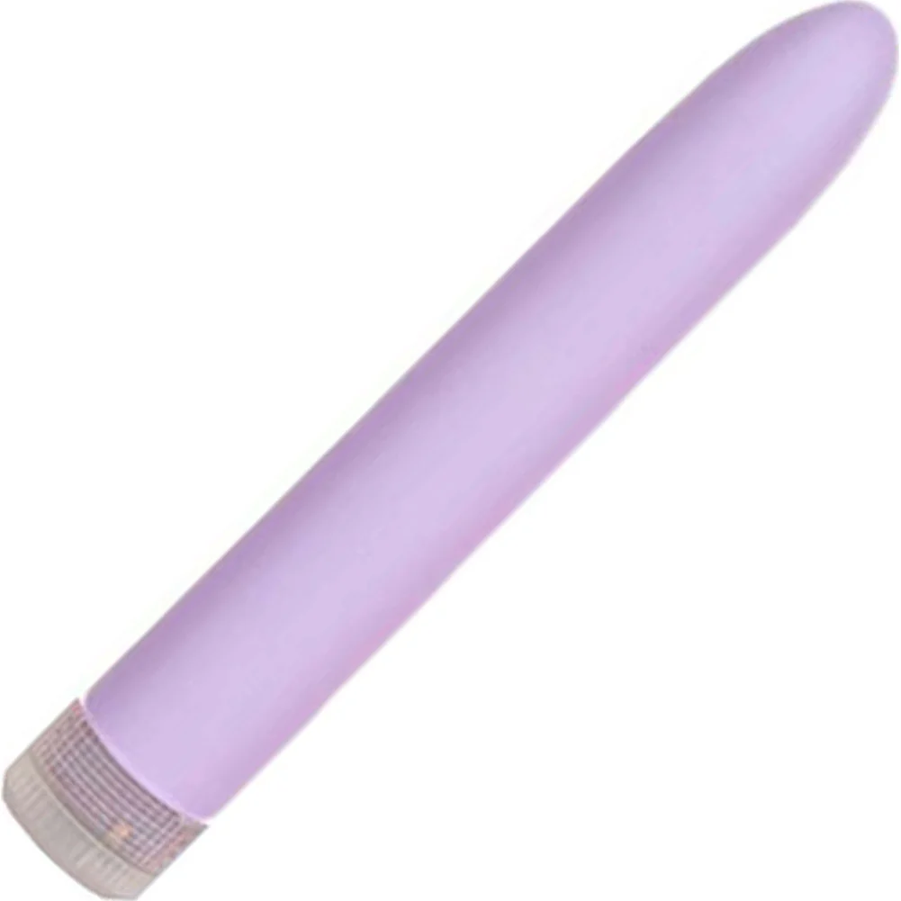 Doc Johnson Velvet Touch Classic Waterproof Vibrator, 7", Lavender