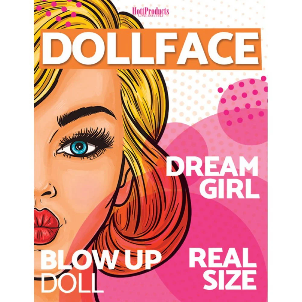 Doll Face Dream Girl Life Size Blow Up Doll