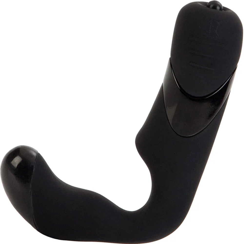 Dr Joel Kaplan Compact Vibrating Prostate Massager, 4.5", Black