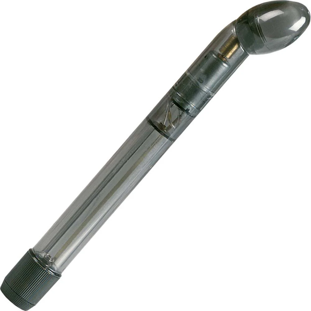 Dr Joel Kaplan Vibrating Prostate Massager, 7.5", Smoke