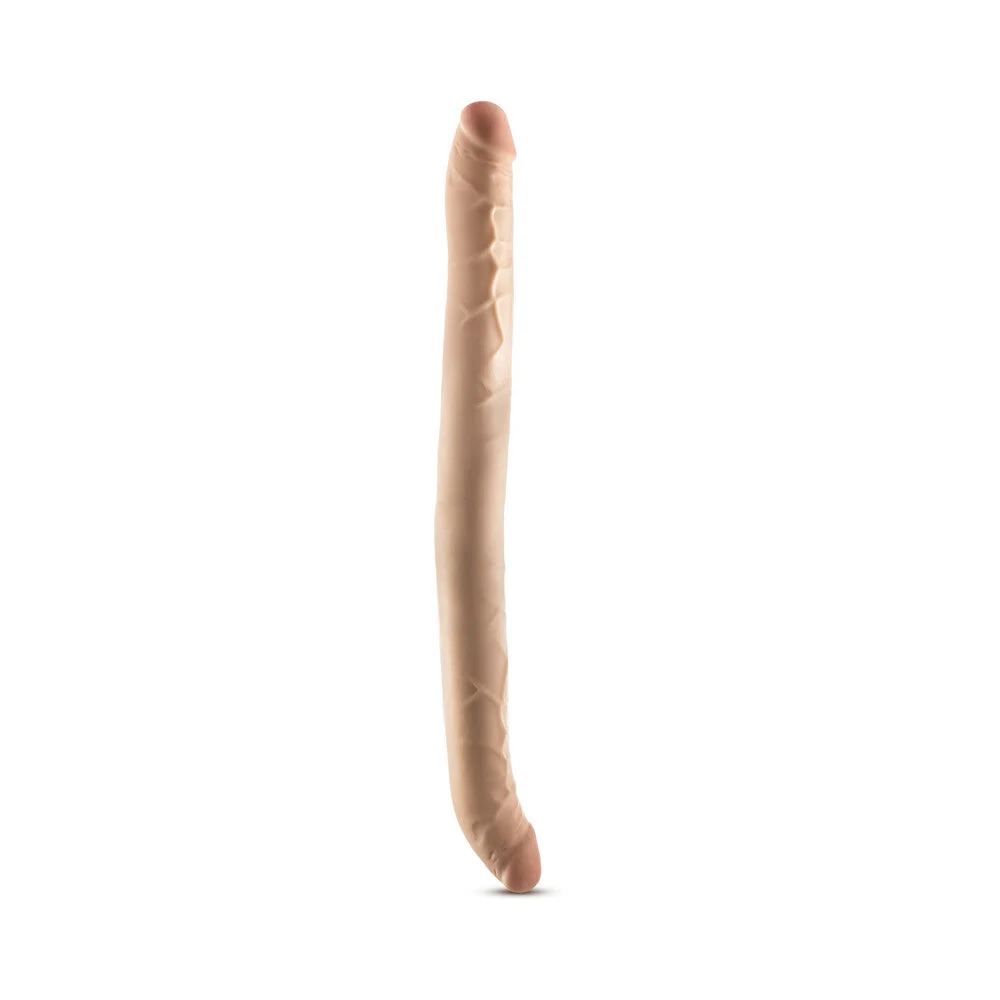Dr. Skin Plus 16.5 in. Posable Double Dong Beige