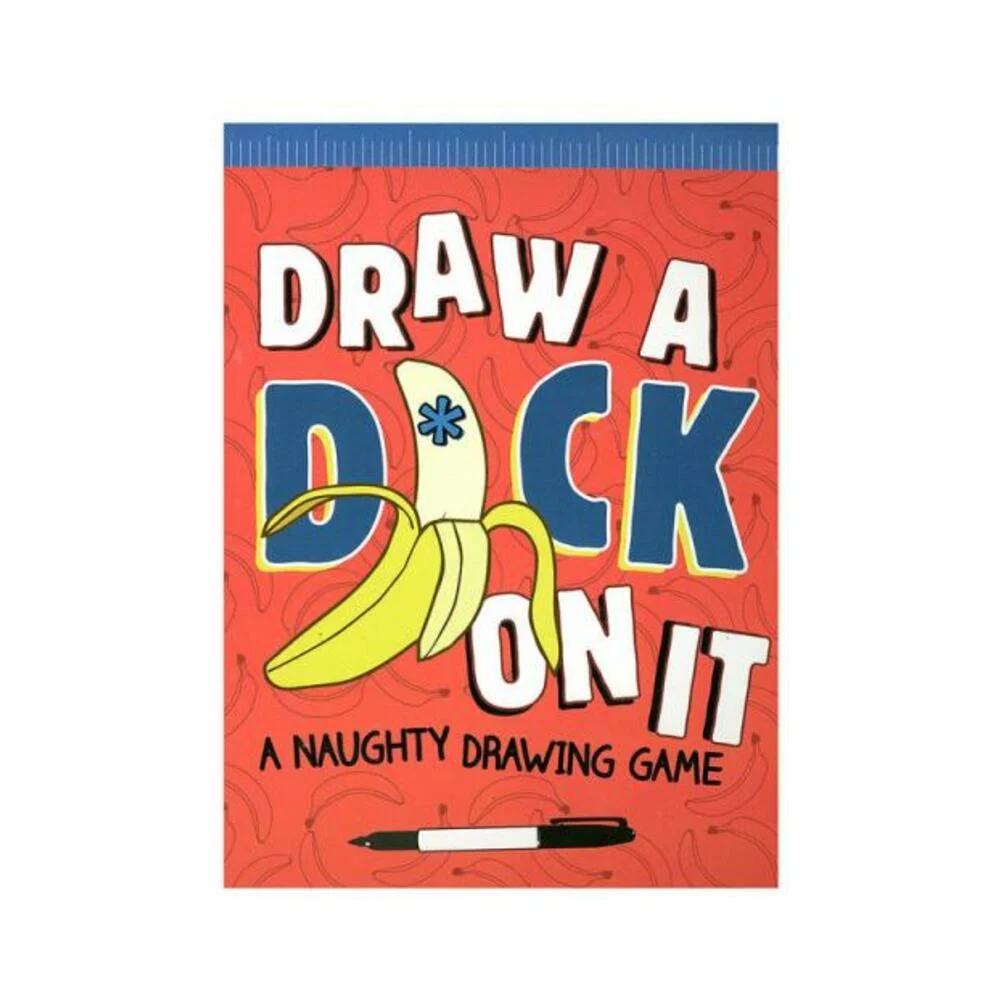 Draw a Dick On It Activity Book