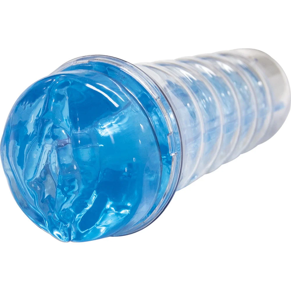 Dream-Lite Crystal Vagina Masturbator Blue
