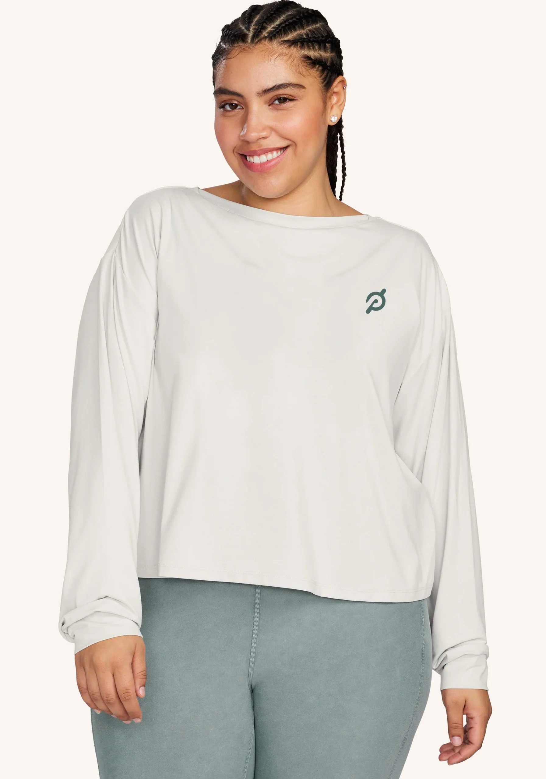Dreamblend Surplice Back Long Sleeve