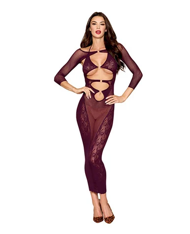 Dreamgirl Seamless Gown w/Removable Shrug 2pc Set