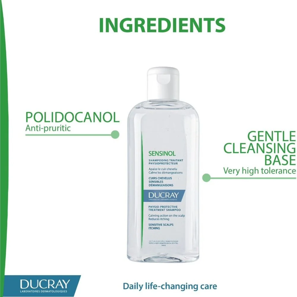 Ducray Sensinol Shampoo Sensitive Scalp