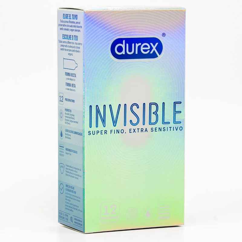 Durex Invisible Extra Sensitive 12 Pack
