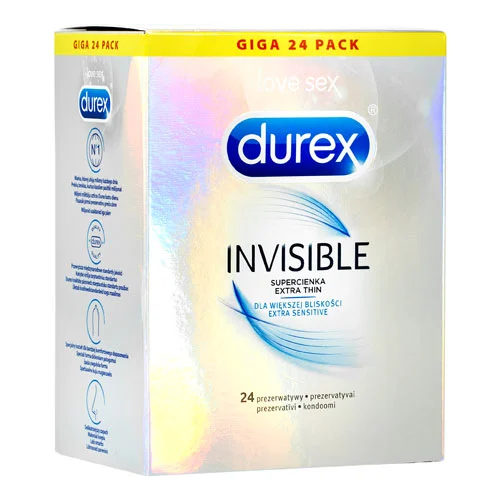Durex Invisible Sensitive 24 Pack