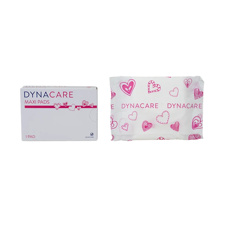 Dynacare Maxi Pads, #4 box, 250/case (250 Count)