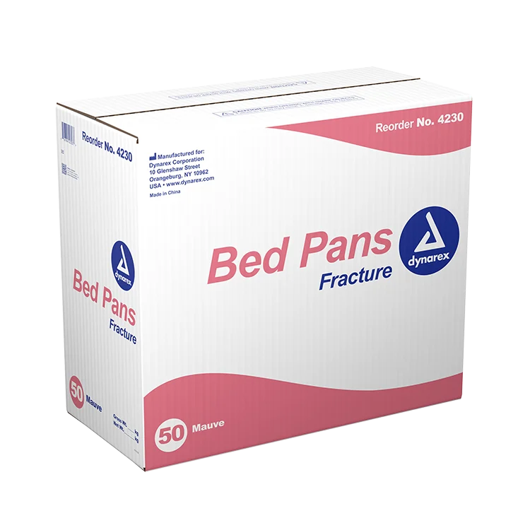 Dynarex Bed Pan - Fracture (50 Count)
