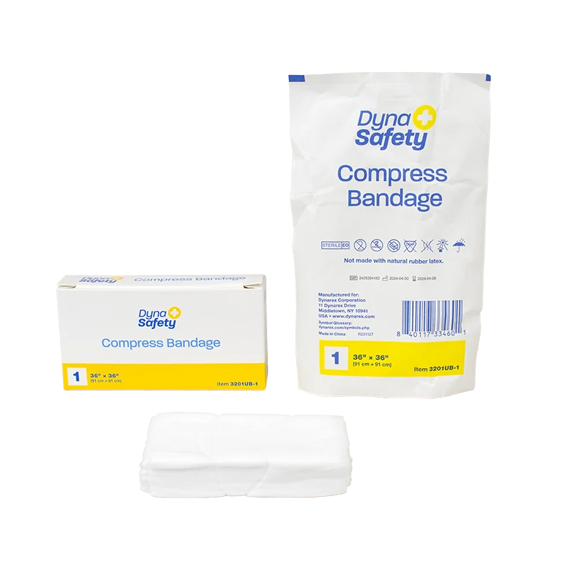 Dynarex Compress Bandage - 1/Unit - 1ea/bx, 50bx/cs (50 Count)