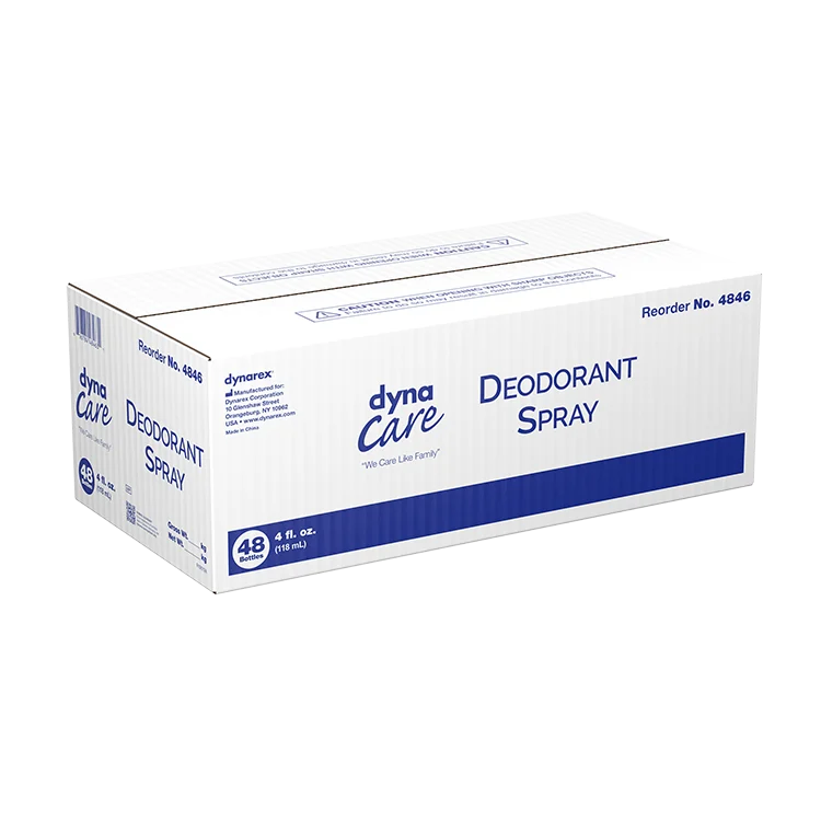 Dynarex Deodorants - 4 oz. Pump Spray (48 Count)