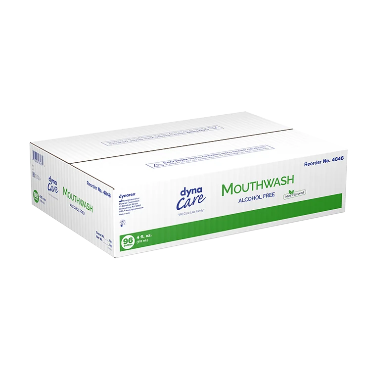 Dynarex Mouthwash - Mint Flavored (96 Count)