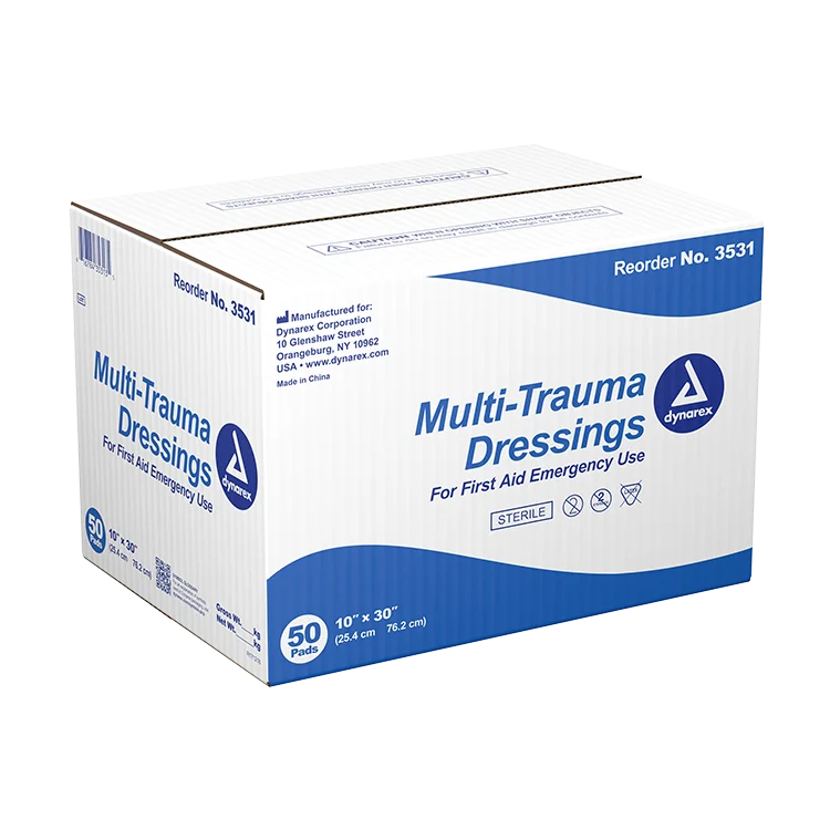 Dynarex Multi-Trauma Dressing - Sterile, 50ea/cs (50 Count)