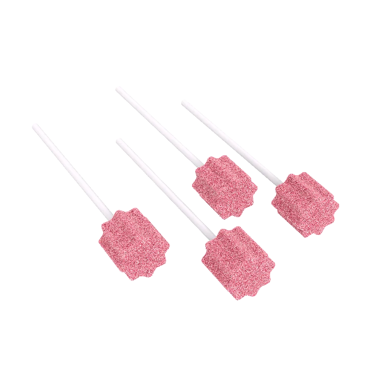 Dynarex Oral Swabsticks, Flavored w/ Dentifrice, 250 ea/bx, 4bxs/case (1000 Count)